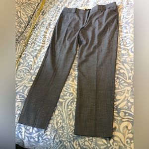 Talbots Hampshire Ankle pants, navy tweed, size 14